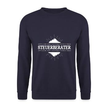 Steuerberater Beruf - Unisex Pullover - Navy - Vorne - Alina (178cm) & Michal (187cm)