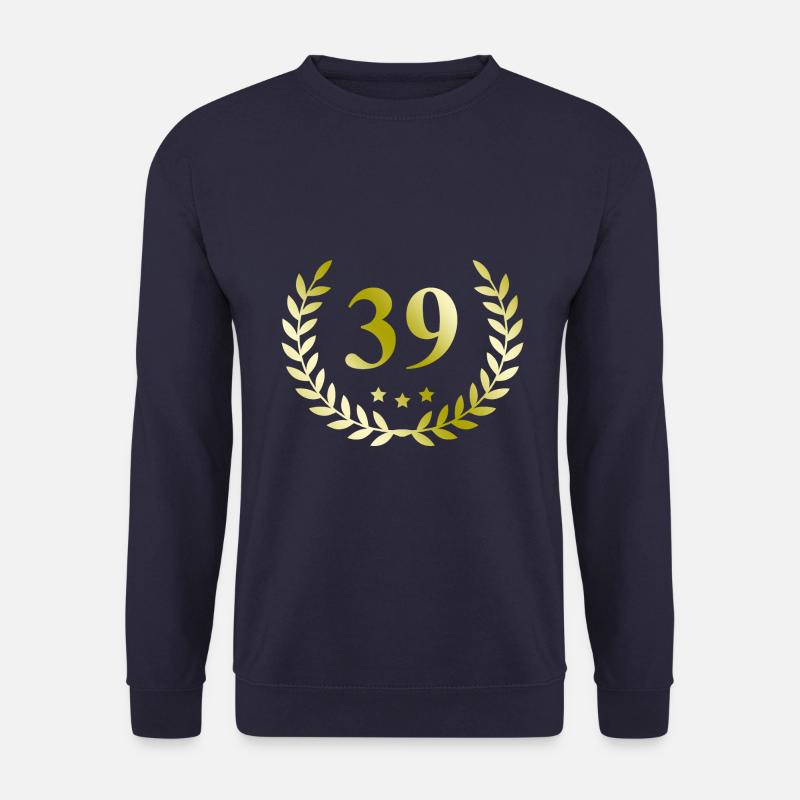 39 Couronne numérique - Sweat-shirt Unisexe - marine