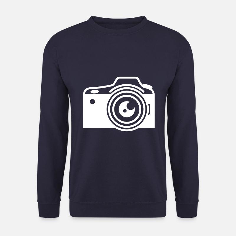 Kamera Silhouette icon - Unisex Pullover - Navy