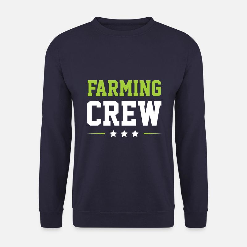 Farming Crew - Unisex Pullover - Navy