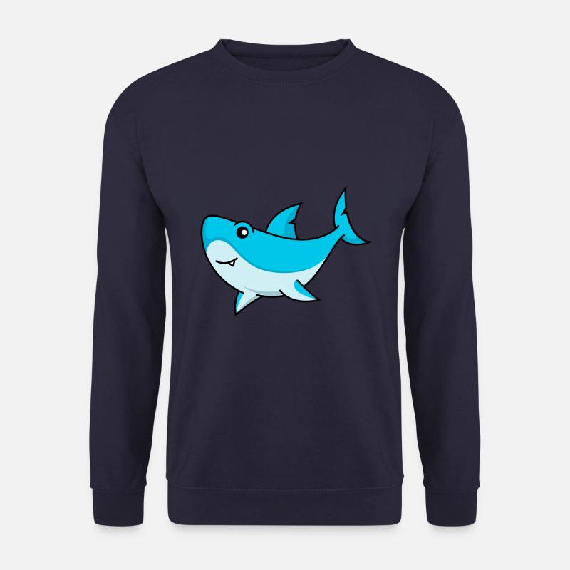 Requin Comic Animal - Sweat-shirt Unisexe - marine