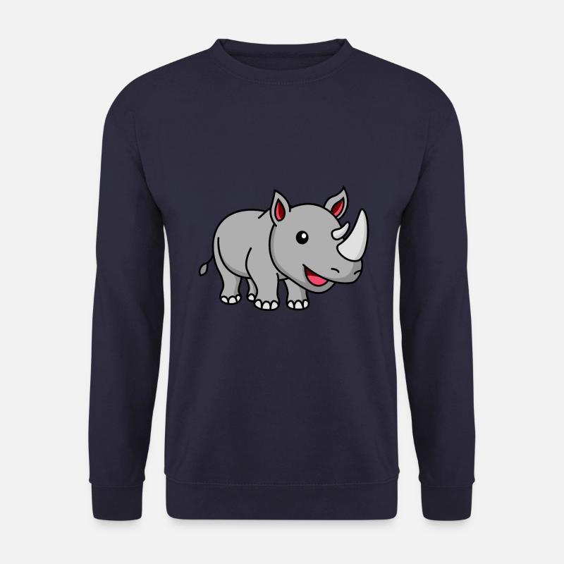 Nashorn Comic Tier - Unisex Pullover - Navy