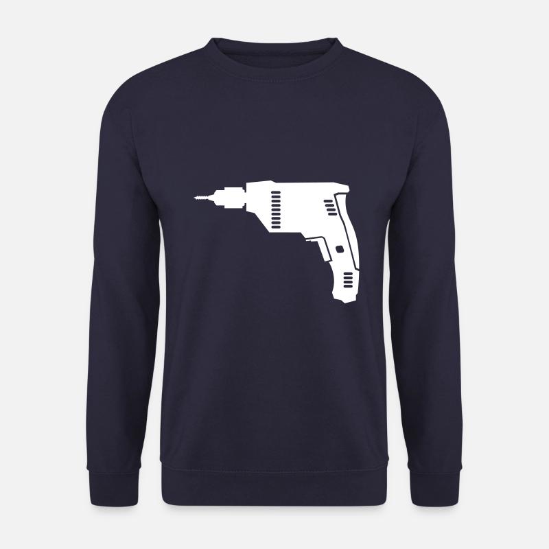 Bohrmaschine - Unisex Pullover - Navy