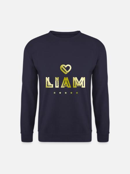 Liam Heart - Unisex Sweatshirt - navy