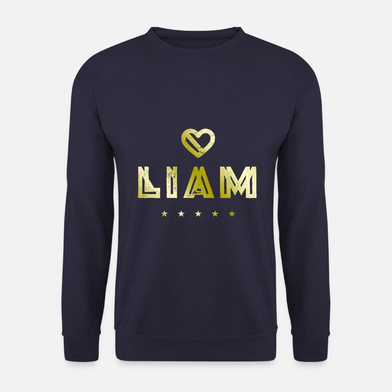 Liam Heart - Unisex Sweatshirt - navy