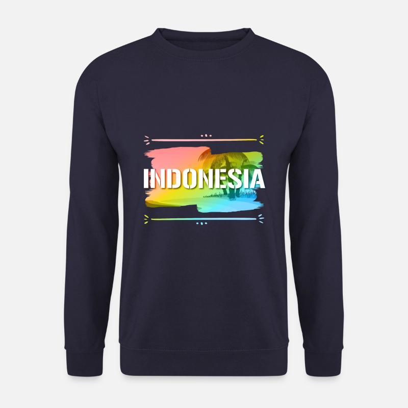 Indonesia - Unisex Pullover - Navy
