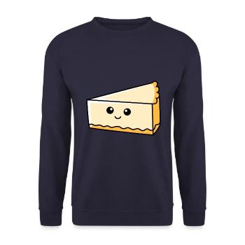 Bande dessinée Cheesecake - Sweat-shirt Unisexe - marine - Devant - Alina (178cm) & Michal (187cm)