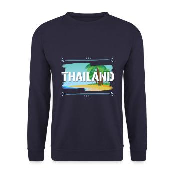 Thaïlande - Sweat-shirt Unisexe - marine - Devant - Alina (178cm) & Michal (187cm)