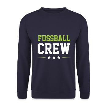 Équipe de football - Sweat-shirt Unisexe - marine - Devant - Alina (178cm) & Michal (187cm)