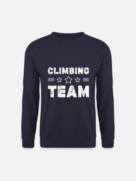 Climbing Team - Unisex Sweatshirt - navy