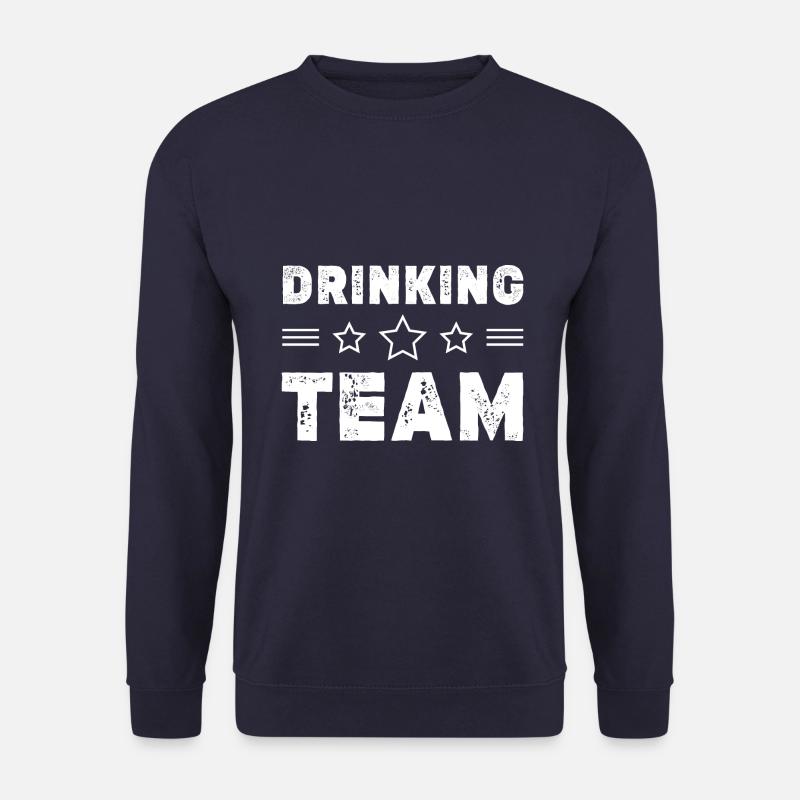 Drinking Team - Unisex Sweatshirt - navy
