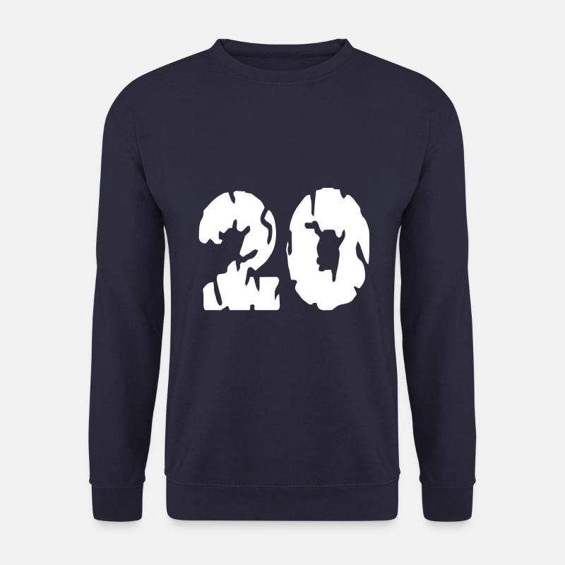 20 number jersey - Unisex Sweatshirt - navy