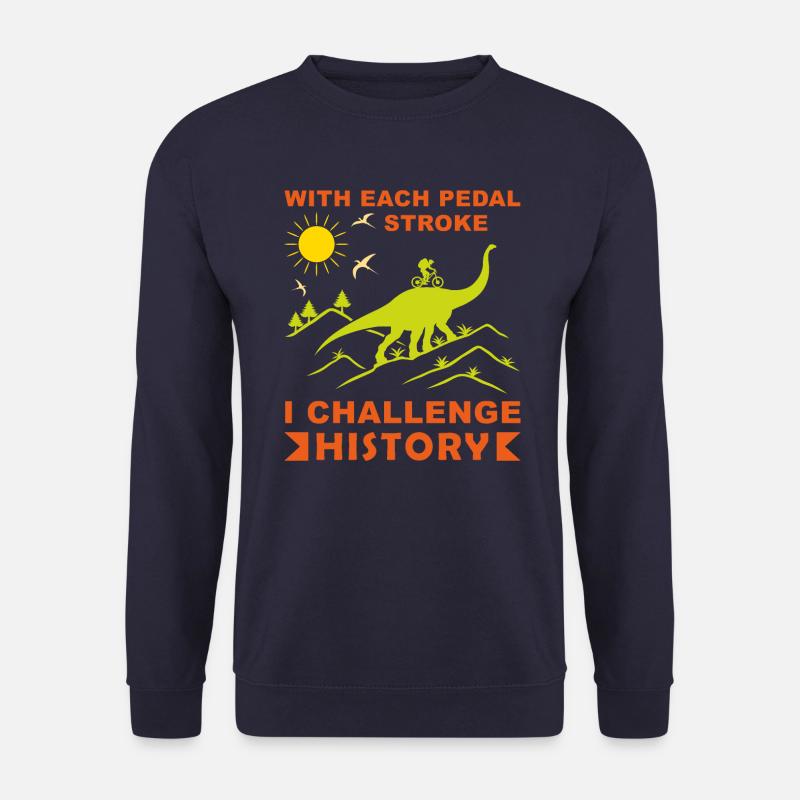 Prehistoric Ascent - Unisex Sweatshirt - navy