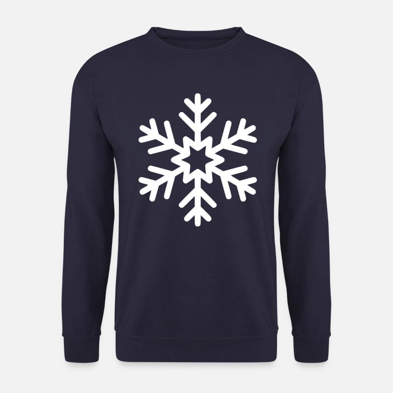 snowflake - Unisex Sweatshirt - navy
