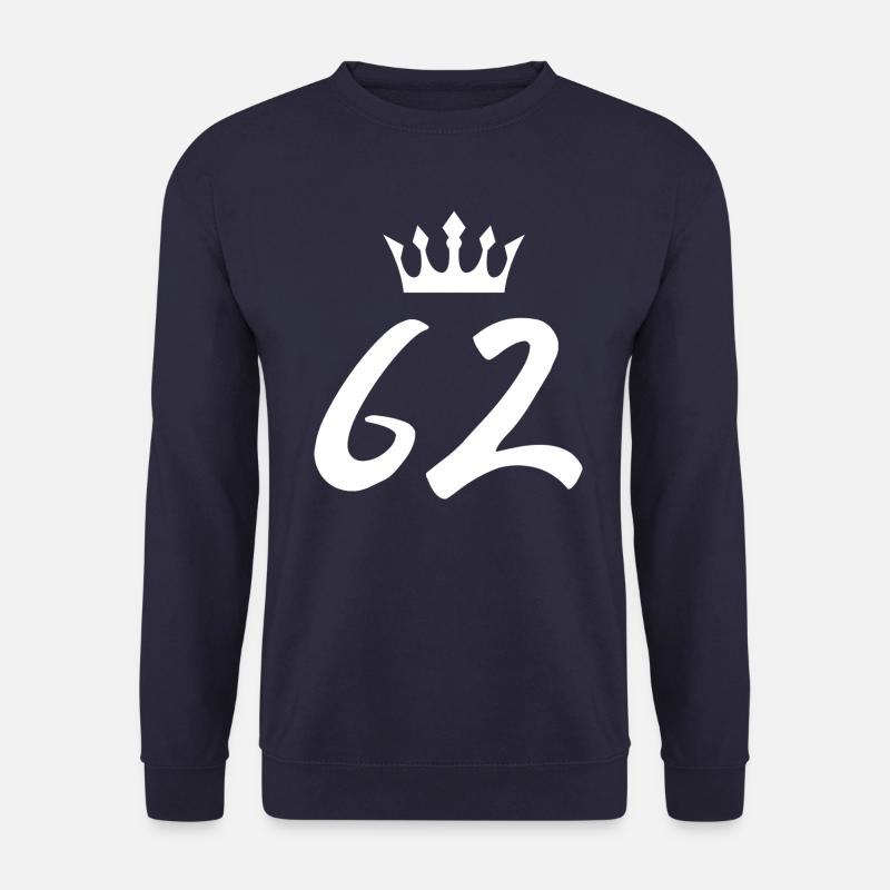 62 Number crown - Unisex Sweatshirt - navy