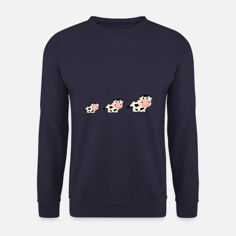 Cow Cows Comic - Unisex Sweatshirt - navy