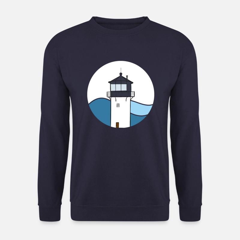 Cuxhavener Leuchtturm - Unisex Pullover - Navy