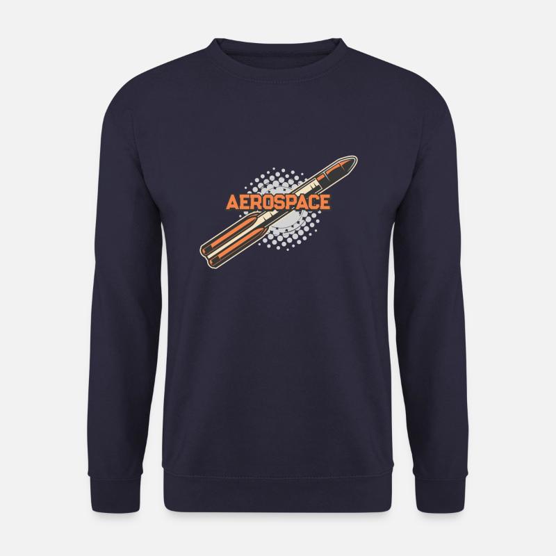Fusée spatiale aérospatiale - Sweat-shirt Unisexe - marine