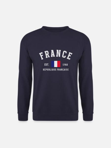 France Est 1792 Vintage - Unisex Sweatshirt - navy