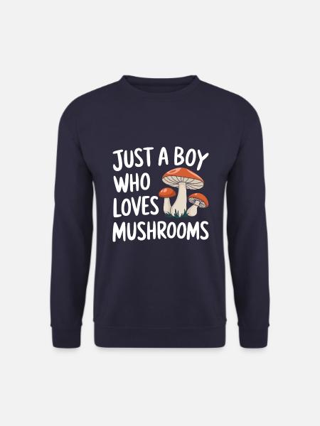 Champignons Champignons Champignon Champignon - Sweat-shirt Unisexe - marine