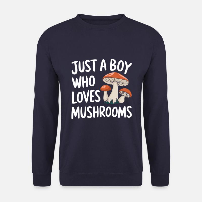 Champignons Champignons Champignon Champignon - Sweat-shirt Unisexe - marine