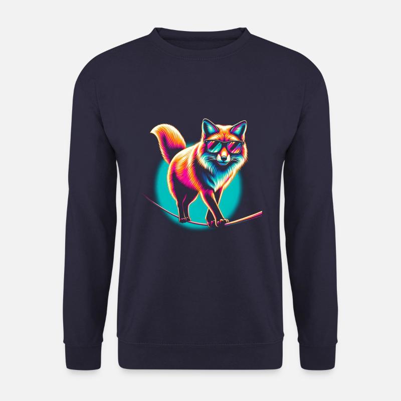 Fuchs Slackline - Unisex Pullover - Navy