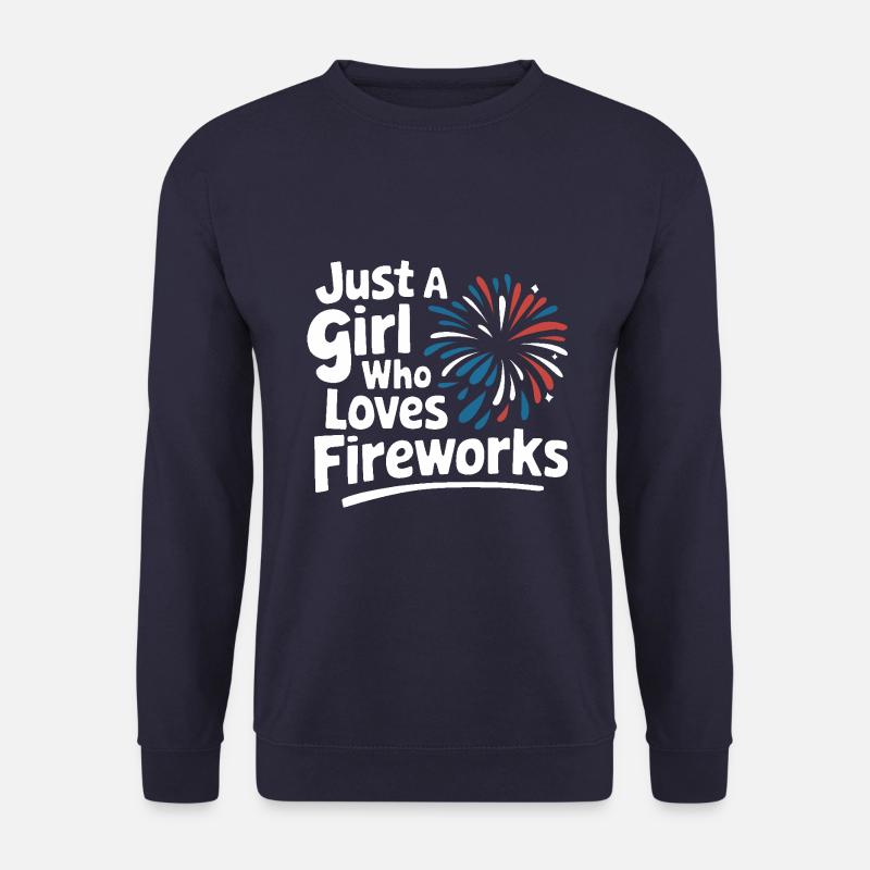 Pyrotechnie Feux d’artifice Pyrotechnie - Sweat-shirt Unisexe - marine