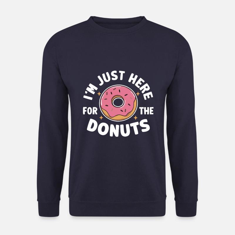 Donut Donuts Candy Bagel - Unisex Sweatshirt - navy