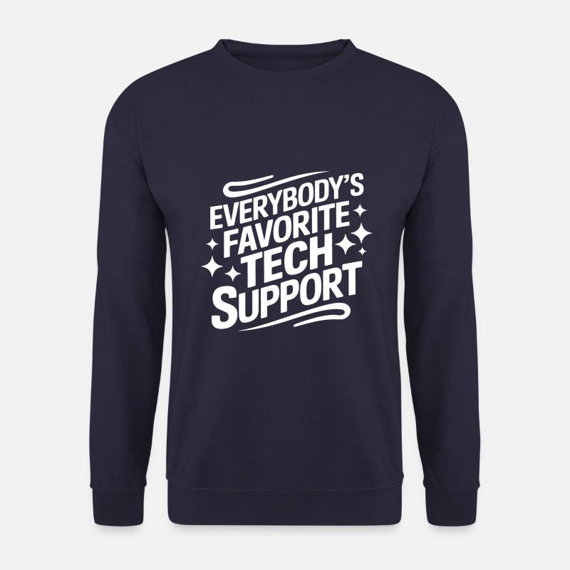 Technical Support Computer - Unisex Sweatshirt - navy