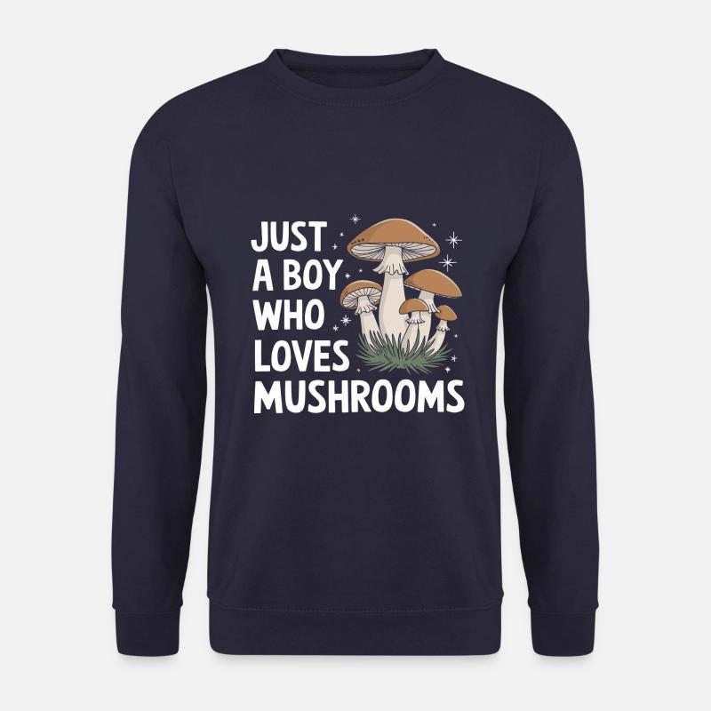 Pilz Pilze Funghi Champignon - Unisex Pullover - Navy