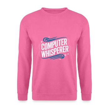 Technical Support Computer - Unisex Sweatshirt - pink - Front