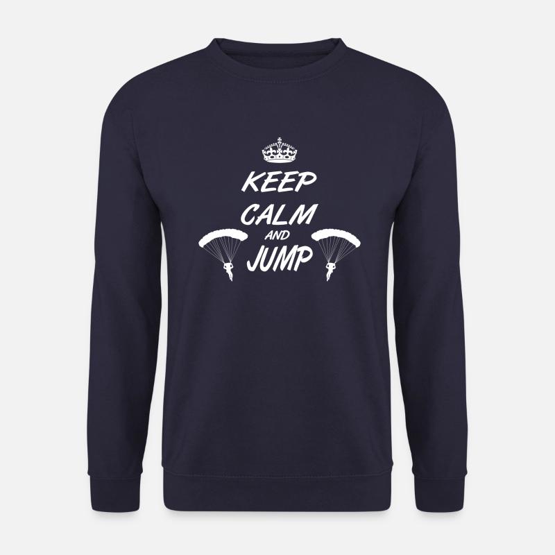 T-shirt parachutist - Unisex Sweatshirt - navy