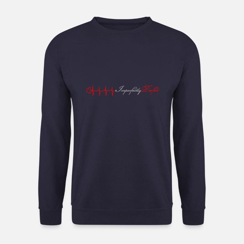 Unvollkommen perfekt - Unisex Pullover - Navy