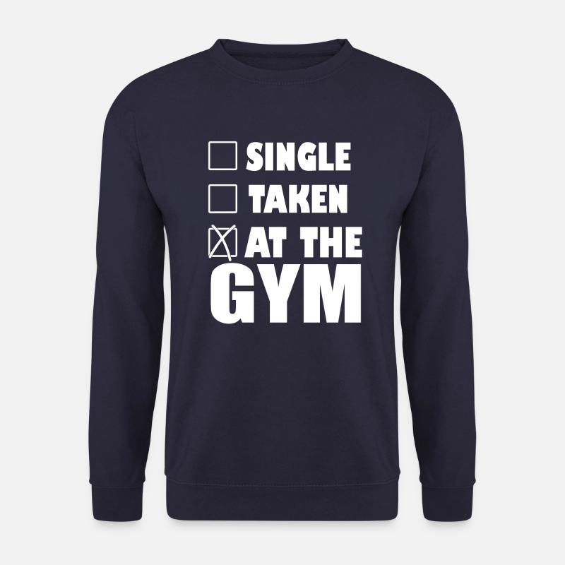 During training - Unisex Sweatshirt - navy