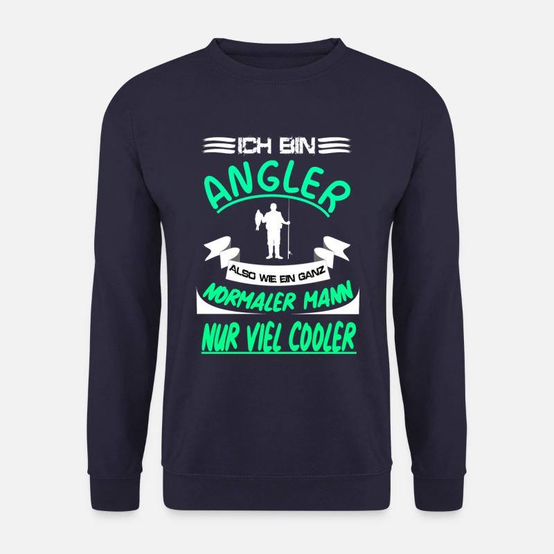 Ich Bin Angler! Angler shirt! - Unisex Pullover - Navy