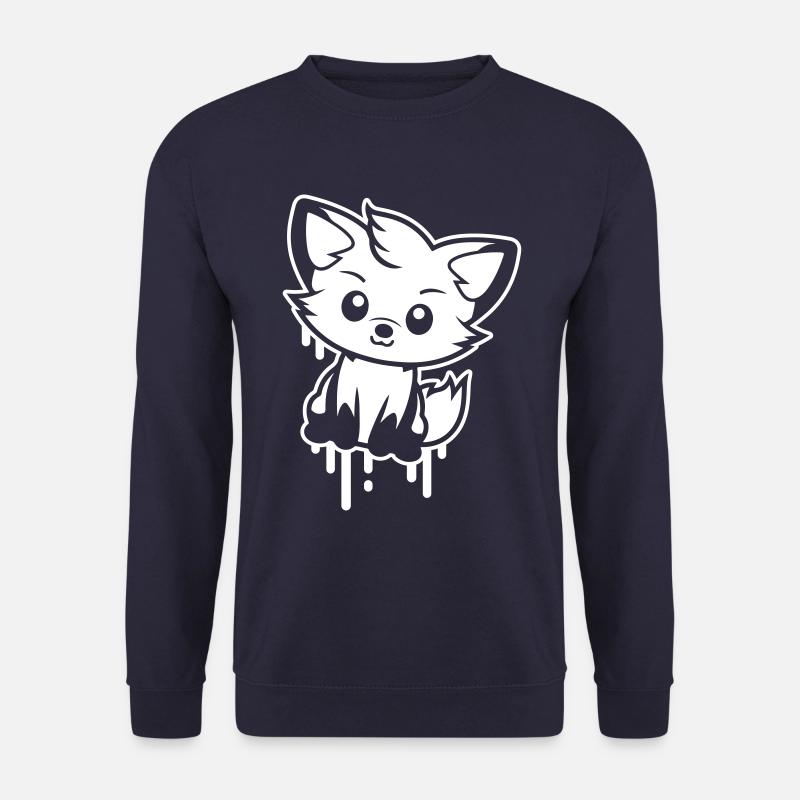 Fox Comic - Unisex Sweatshirt - navy