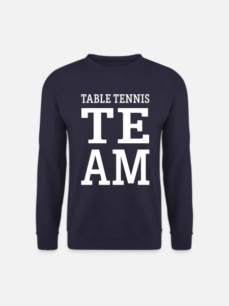 Table Tennis Team - Unisex Sweatshirt - navy