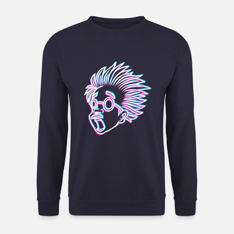 Verrückter Wissenschaftler Physiker - Unisex Pullover - Navy