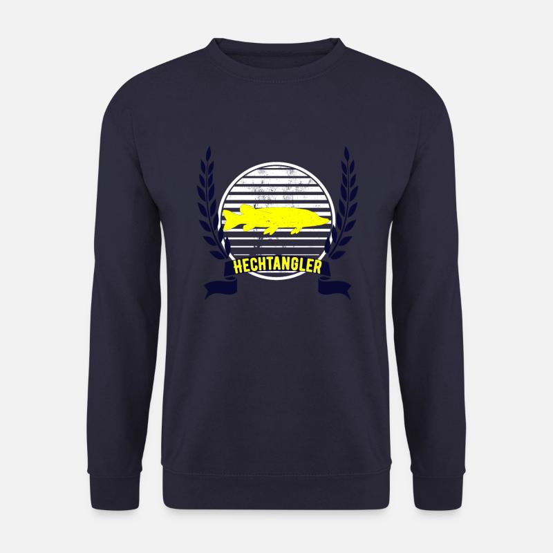 Hecht Angler Batch - Unisex Pullover - Navy