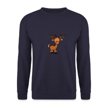 Rennes - Sweat-shirt Unisexe - marine - Devant - Alina (178cm) & Michal (187cm)