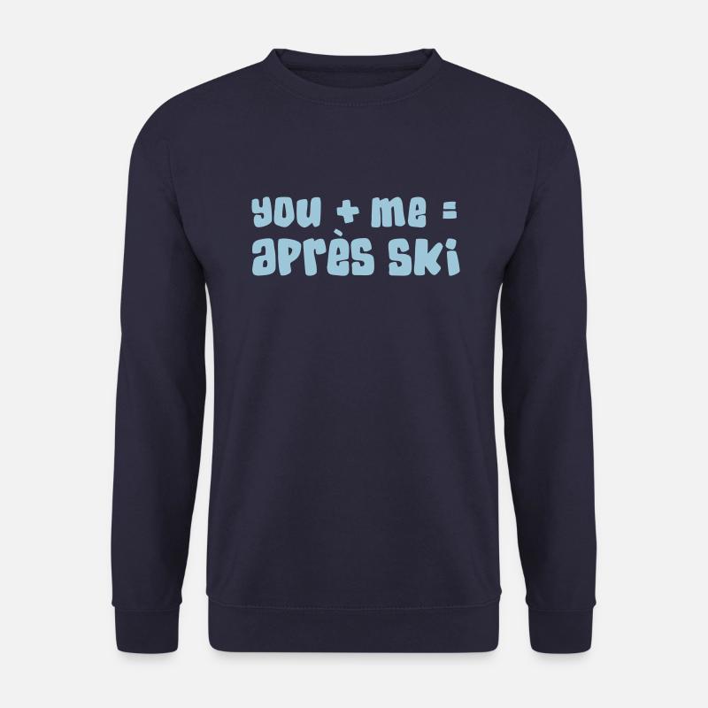 You + Me = Apres Ski - Unisex Sweatshirt - undefined