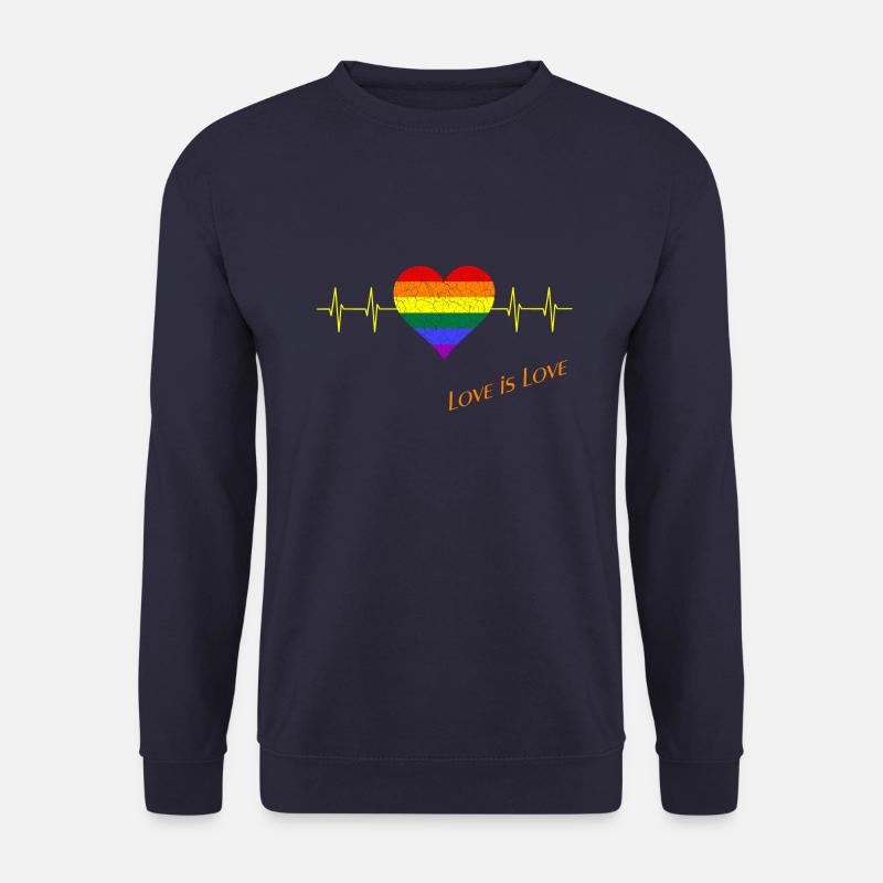 Lgbt - Unisex Pullover - Navy