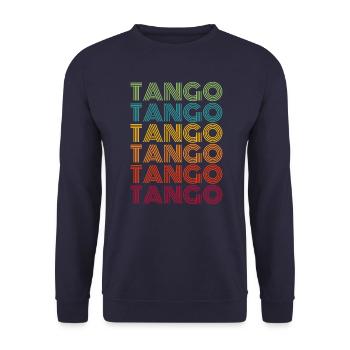 Tango dance dance - Sweat-shirt Unisexe - marine - Devant - Alina (178cm) & Michal (187cm)