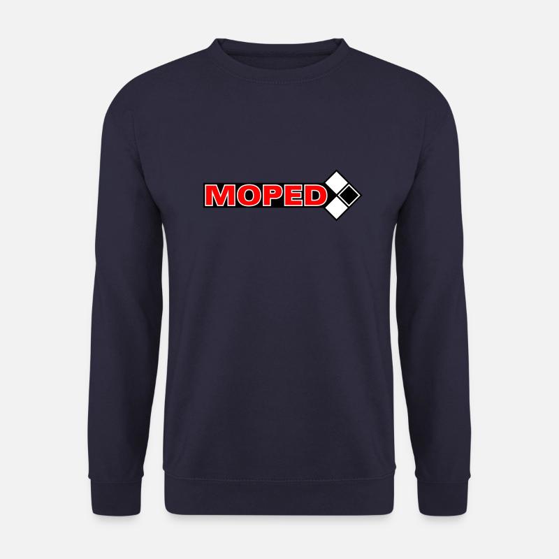 Moped Logo 3c - Unisex Pullover - Navy