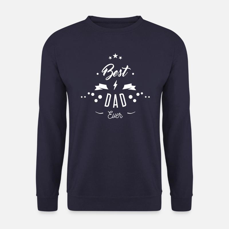 BEST DAD EVER - Unisex Pullover - Navy