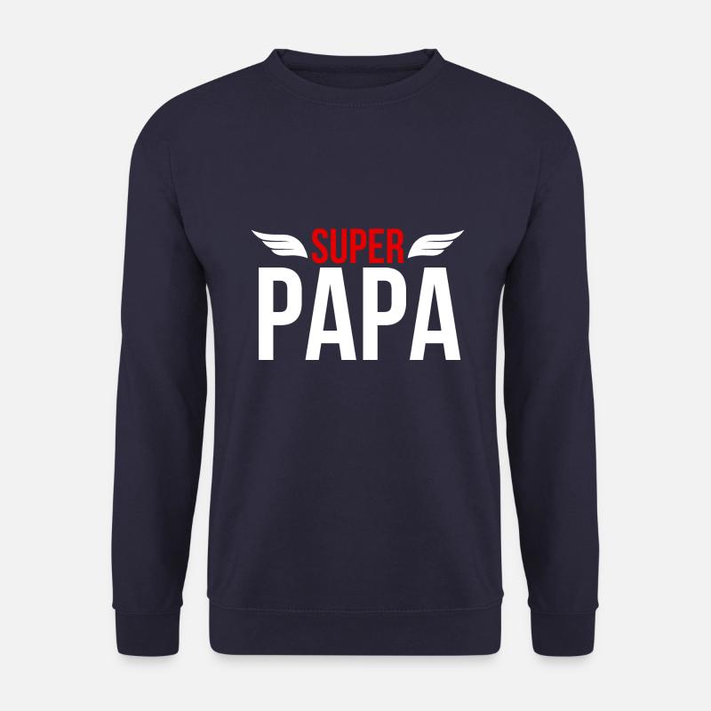 Super Papa - Unisex Pullover - Navy