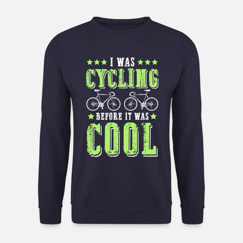 Vélo cyclisme cool - Sweat-shirt Unisexe - marine