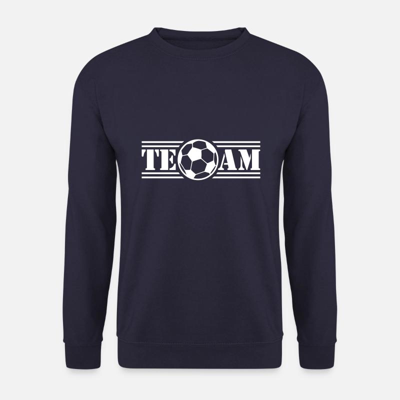 team fussball - Unisex Pullover - Navy