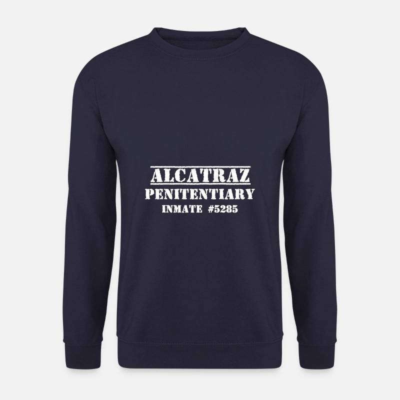 Alcatraz - Penitentiary - Inmate 5285 Jail Prison - Unisex Pullover - Navy
