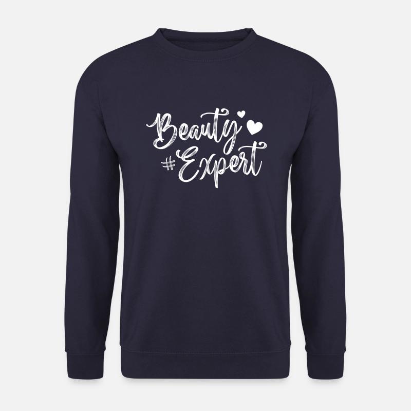 beauty expert herz - Unisex Pullover - Navy